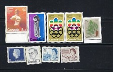 CANADA: Small lot of stamps VF NEW OG/NG 31929