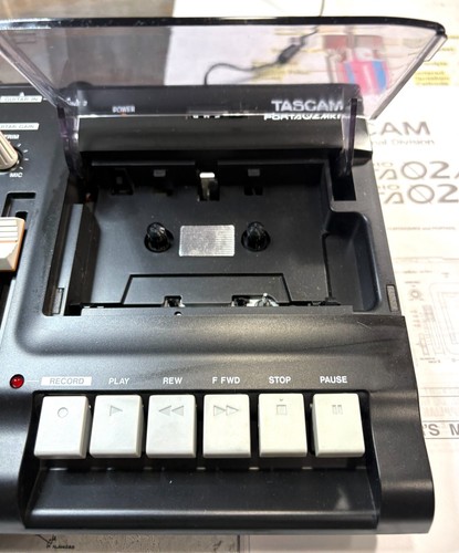 Black Tascam Porta 02 Mk II Analog 4 Track Cassette Recorder - Picture 3 of 13