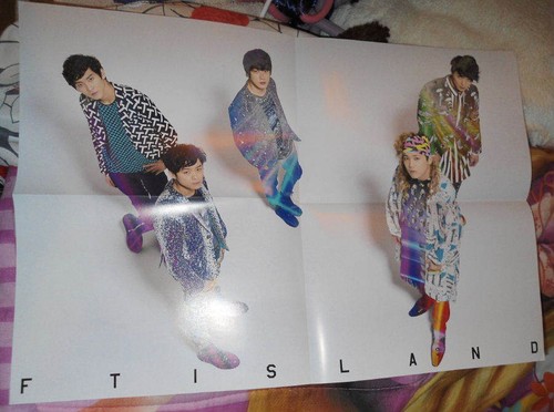 Seiyuu Japan Anime FTISLAND LONG Dual Sided POSTER 19.5" x 13.5" Japan J - Rock - Picture 2 of 2