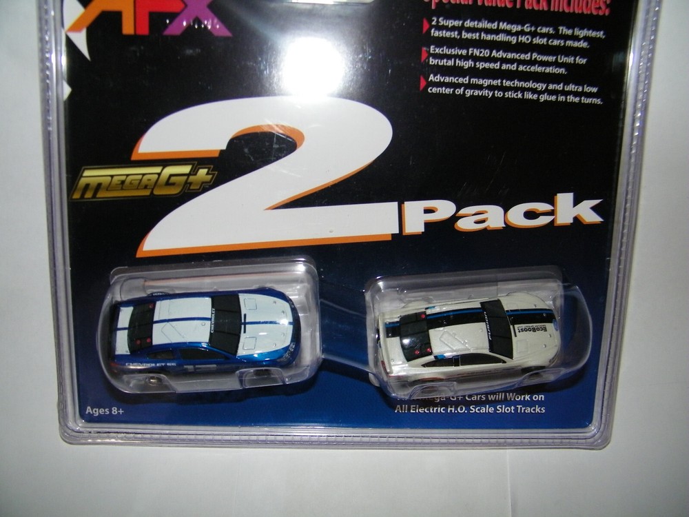 AFX Ho Slot Car Mega G + (Two Pack)