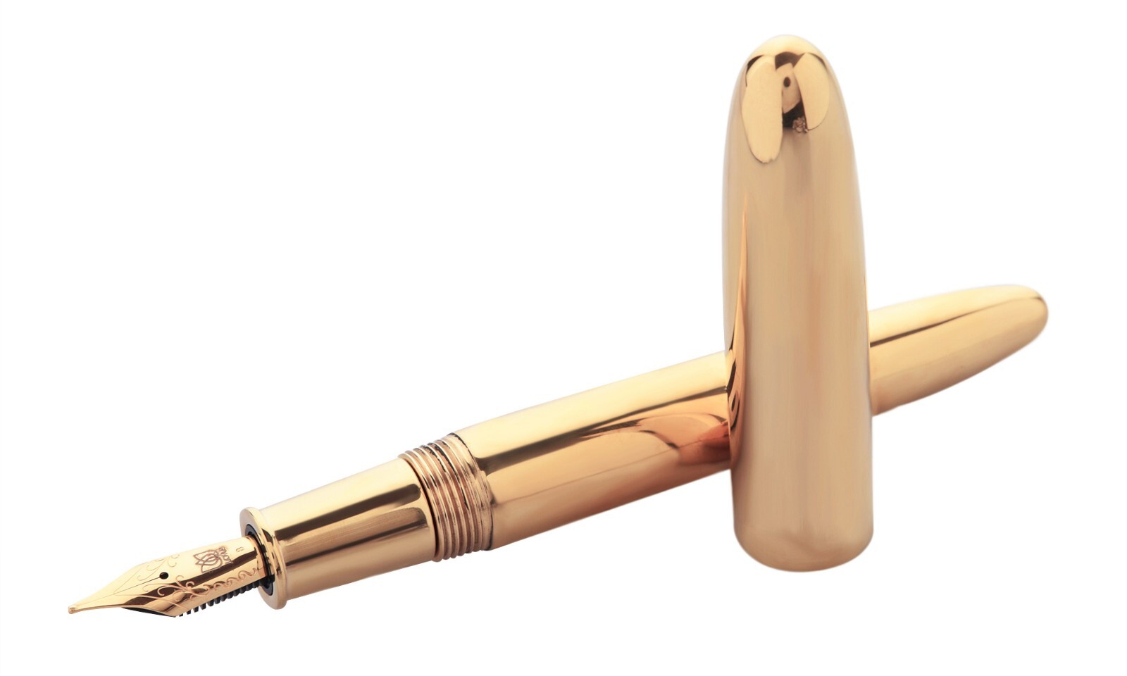 Lotus Shikhar in Brass #6 Jowo German Nib Fountain Pen – Premium
