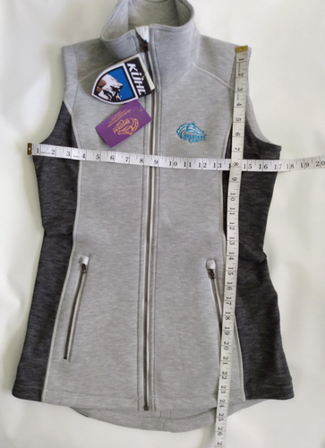 NWT Kuhl Kestre Full Zip Vest Womens Size XS Gray Official Licensed Breeders Cup - Picture 11 of 13