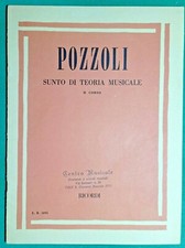 POZZOLI, SUNTO DI TEORIA MUSICALE I CORSO -9110
