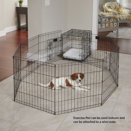 24 Tall Dog Playpen Crate Fence Pet Play Pen Exercise Cage -8 Panel, offer 24 Tall Dog Playpen Crate Fence Pet Play Pen Exercise Cage -8 Panel, offer