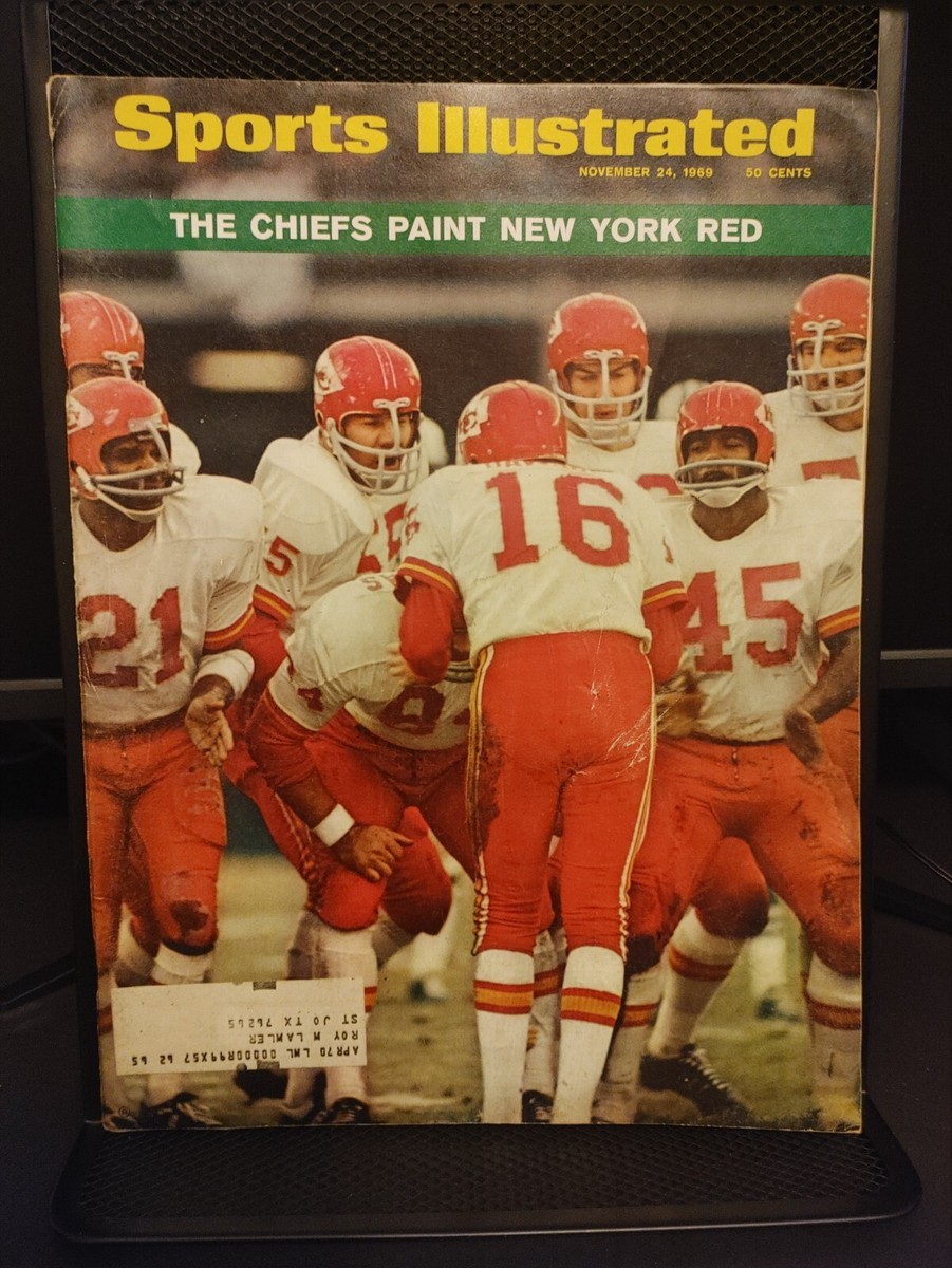 Len Dawson Kansas City Chiefs Nov 24, 1969 Sports Illustrated w