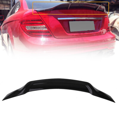 Rear Duckbill Trunk Spoiler Wing For Benz 2008-14 W204 C200 C250 C280 C300 C63