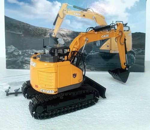 1/50 Scale CASE CX145D SR Compact Excavator Diecast Model Toy Collection Gift - Picture 3 of 7