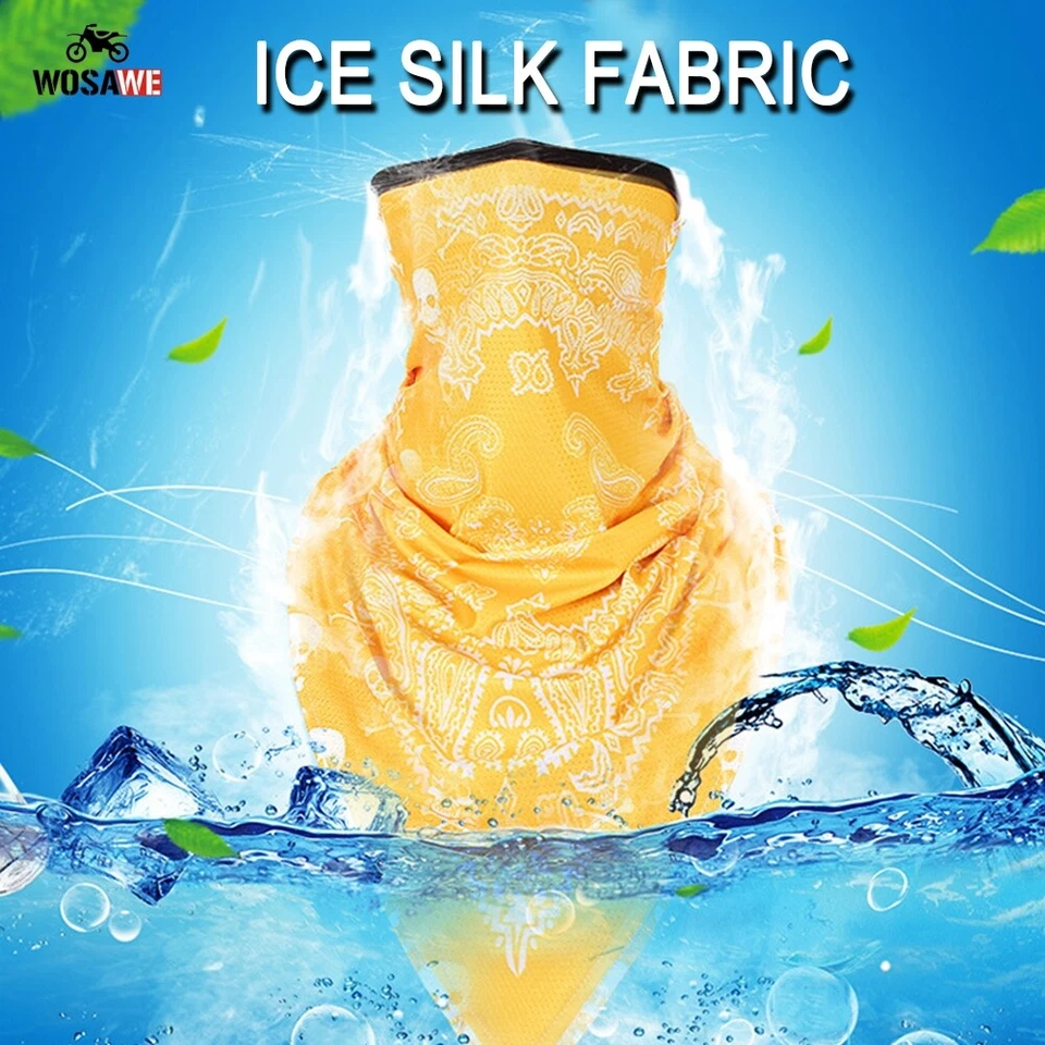 Máscara facial de ciclismo corrida cachecol balaclava capa pescoço gaiter máscara de pescoço à prova de vento - Imagem 2 de 4