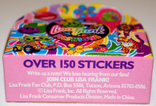 PEGATINAS DESPLEGABLES VINTAGE RARAS GROOVY FANTÁSTICAS MODAS ZOOM ZORBIT LISA FRANK - Imagen 3 de 4
