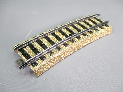 LQ232 MARKLIN 5101 Train Ho 1/87 1:87 Rail courbe avec ballast R=360 mm 15° - Photo 1/4
