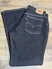 Levi  s 515 SZ 14 S Women  s Bootcut Lower Rise Charcoal Black Denim Jeans