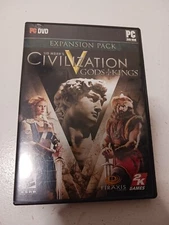 Sid Meier's Civilization V Gods & Kings Expansion Pack PC DVD Rom Video Game