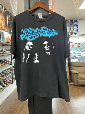 Steely Dan Band Black Short Sleeve Cotton T-shirt Unisex S-5XL For