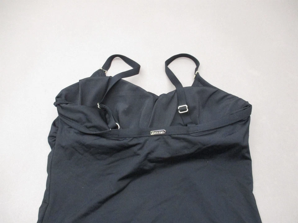 Tankini inalámbrico forrado negro 8L CALVIN KLEIN talla M para mujer Foto 4 de 4