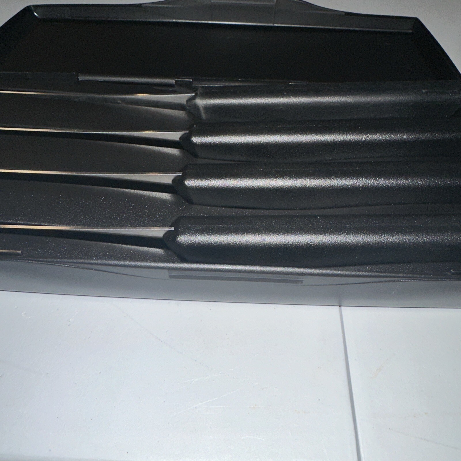 Pampered Chef Steak Knife Set of 4 Knives in Sharpening Case NWOT eBay