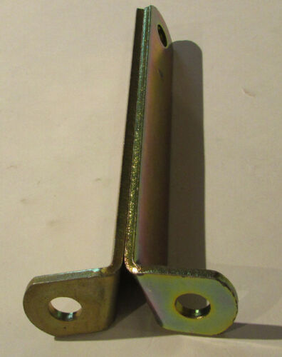 Fits 1976-86 Jeep CJ & 1987-95 YJ Front Seat Belt Extension Bracket Set RH + LH - Picture 3 of 5