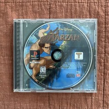 Disney's Tarzan PS1 PlayStation Sony 90's Disc Only Tested And Working!