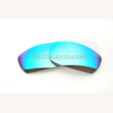 REPLACEMENT LENSES FOR SPY OPTIC DIABLO SUNGLASSES DARK GRAY ARCTIC BLUE MIRROR