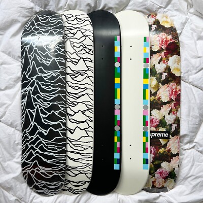 Supreme スケートデッキ Peter Saville New 2005 SUPREME × PETER SAVILLE 