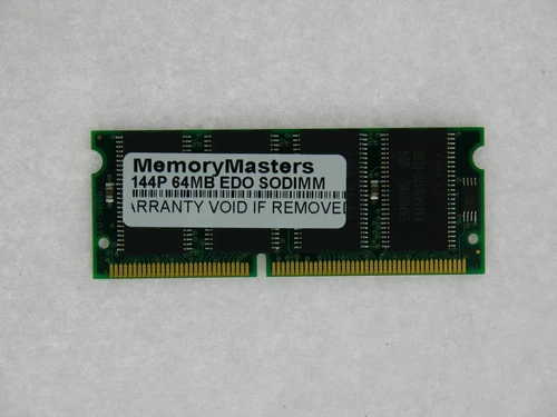 64MB EDO MEMORY RAM 60NS SODIMM 144-PIN 3.3V