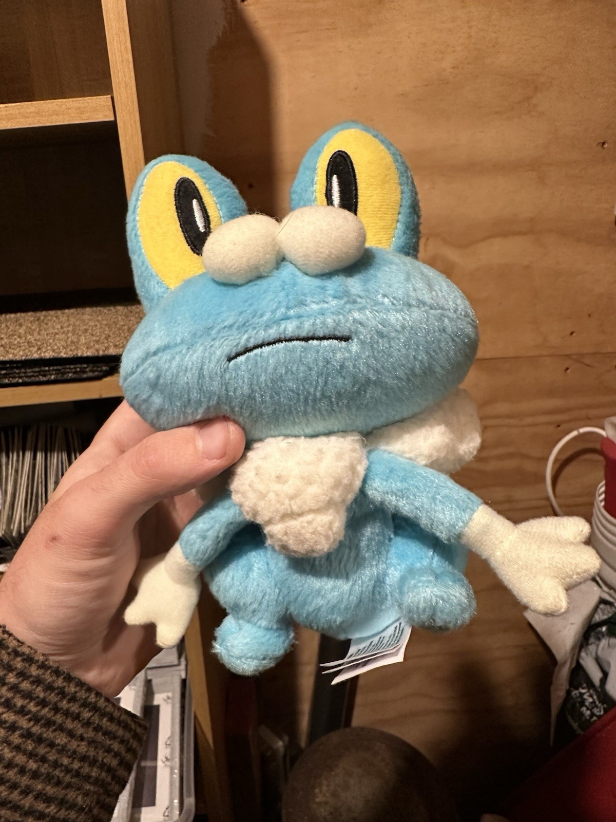 Pokemon Froakie Plush Toy Doll Tomy 2013 Blue Stuffed Animal