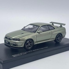 Kyosho Nissan Skyline GT-R BNR34 V-Spec II Nur 1/43 Millennium Jade LTD