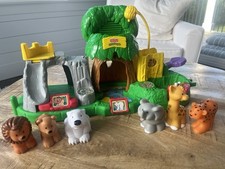Fisher Price Little People Zoo Jungle With 6 Animals Playset Works