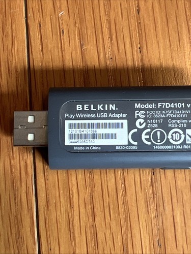 Belkin F7D4101 Play Adaptateur USB Double Bande LED Sans Fil Haute Performance - Photo 3/4