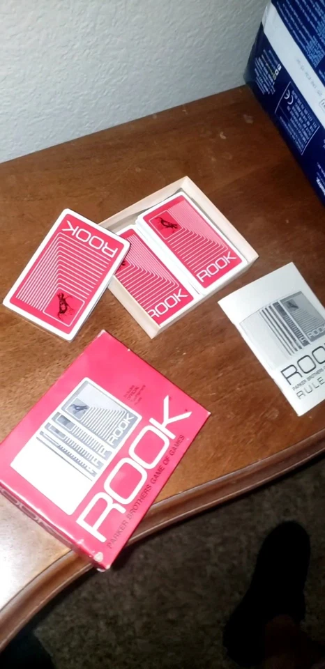 Juego de cartas Hasbro Rook vintage Foto 4 de 4