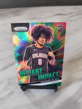 2023-24 Panini Prizm - Instant Impact Anthony Black #24 Green Prizm (RC)
