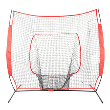 Portable 7*7FT Children Baseball Practicing Net Kid Training Equipment