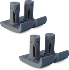 Deal: Universal Flexfit Walker Ski Glides - 2 Pairs Gray 