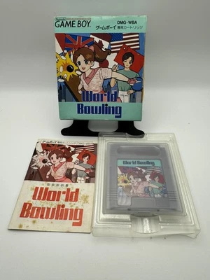 World Bowling Nintendo Game Boy DMG-WBA NTSC-J Japan Complete Boxed UK Seller - Image 1 of 4