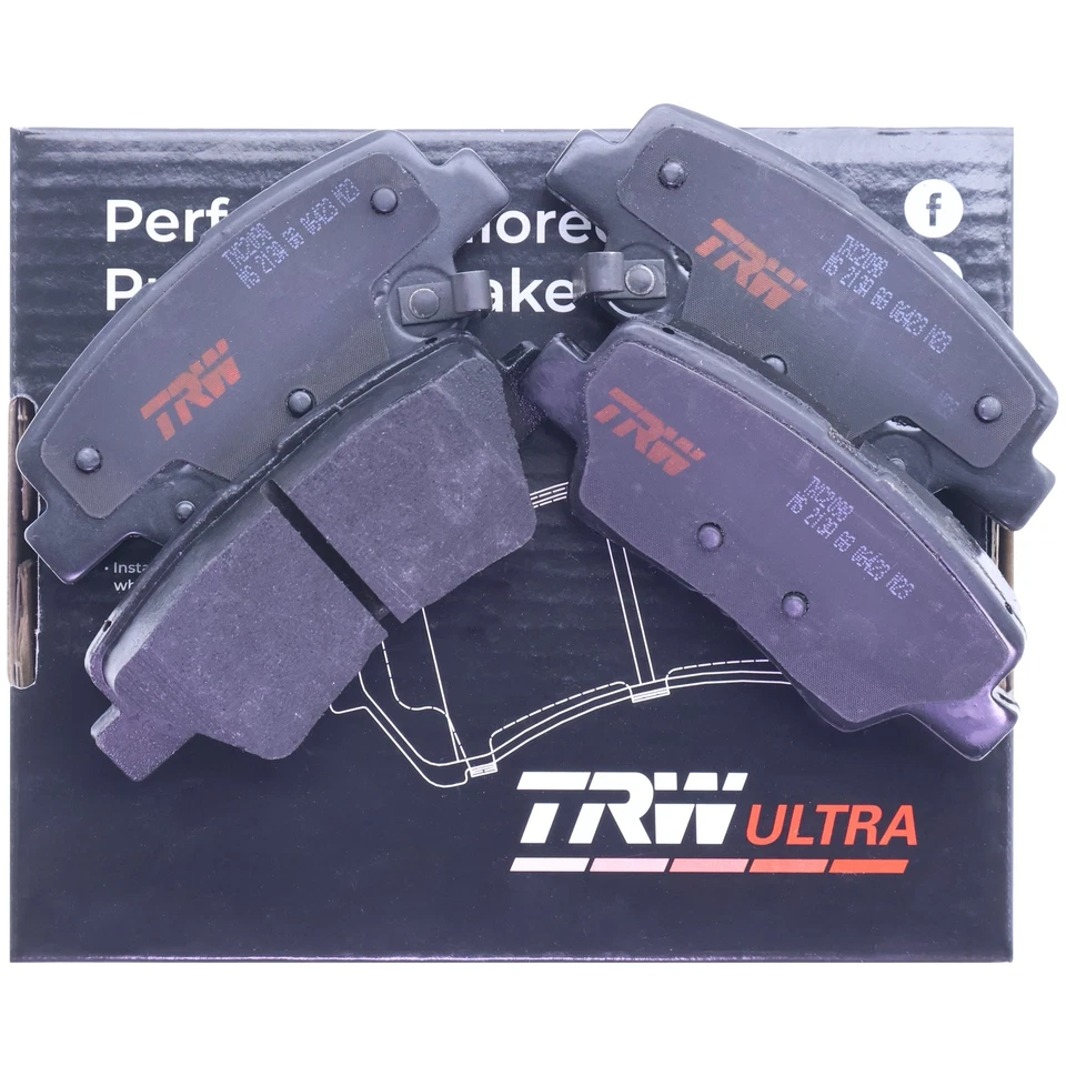 Rear Disc Brake Pad Set for Kia Sportage 2018 - 2022 TRW Ultra TXC2098 Foto 3 de 4