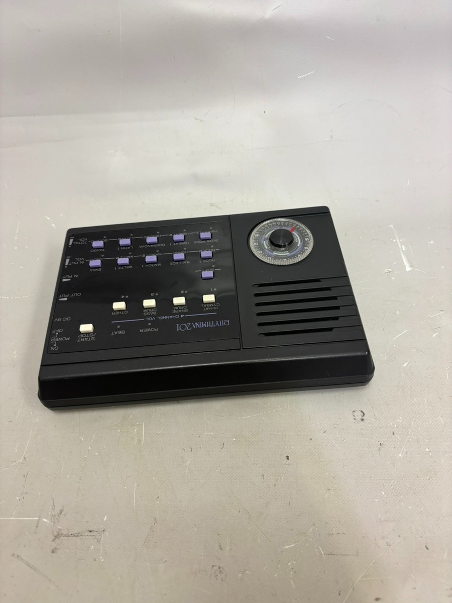 ZenOn Rhythmina 201 Vintage Rhythm Machine Drum Metronome working