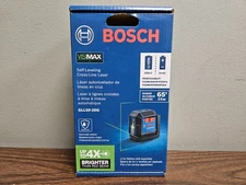 BOSCH GLL50-20G Green-Beam Self-Leveling Cross-Line Laser 65" Range New