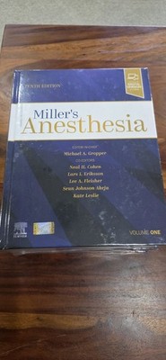 Brand New Miller's Anesthesia 10th Edition Never Ipened With Digital Version