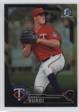 2016 Bowman Chrome Prospects Black & Gold Refractor Nick Burdi #BCP226 0j6