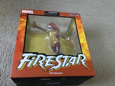 Diamond Select Gallery Firestar PVC Diorama Marvel X-Men Avengers New Warriors
