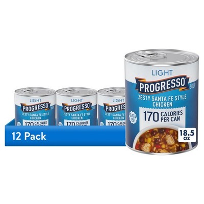 (12 pack Light Zesty Santa Fe Style Chicken Soup Gluten Free 18.5 oz.