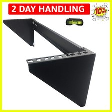3U 19 Inch Heavy Duty Vertical Wall Mountable Rack and 125 lb Wall Mountable ...