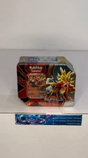 NEW/SEALED Pokemon TCG Trading Card Games Paradox Destinies Gouging Fire ex Tin