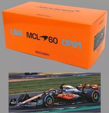 [Used] Mini car 1/18 McLaren F1 Team MCL60 Oscar Piastri British GP 2023