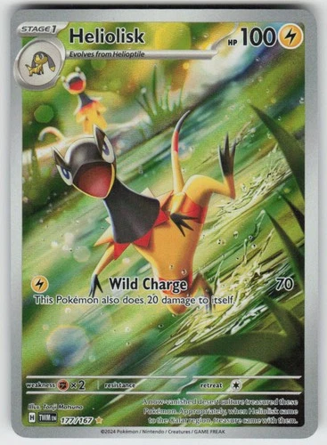 UR - 02 Holo Heliolisk 177/167 Illustration Rare SV06: Twilight Masquerade