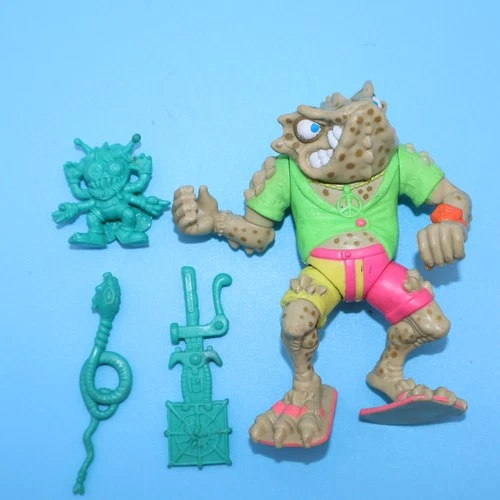 Vintage 1990 Napoleon Bonafrog Teenage Mutant Ninja Turtles TMNT Action Figure!