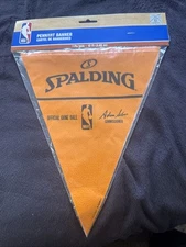 🏀Spalding Basketball Pennant Banner - 12 FT Long {Brand New}🏀