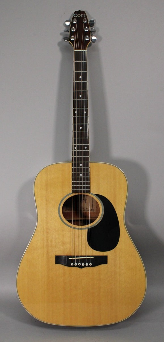 c.1980s Cort AJ-982 Dreadnought Acoustic Guitar | eBay