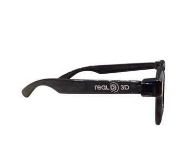 REAL D CINEMA 3D GLASSES- 3D Glasses for Adults Open in Very Good Condition
