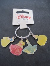 Official Walt Disney Disney Store Princess Charms Keychain