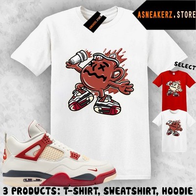 Tee Shirt Matching AJ 4 Nigel Brick After Brick Match Sneaker Kool Kicks T-Shirt